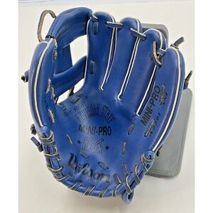 Wilson Mini-Pro A2291 Youth Baseball‎ Glove Blue 9in RHT